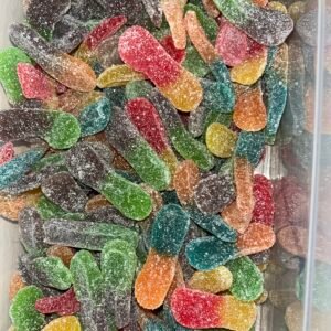 Langues multicolores sucrées 100g